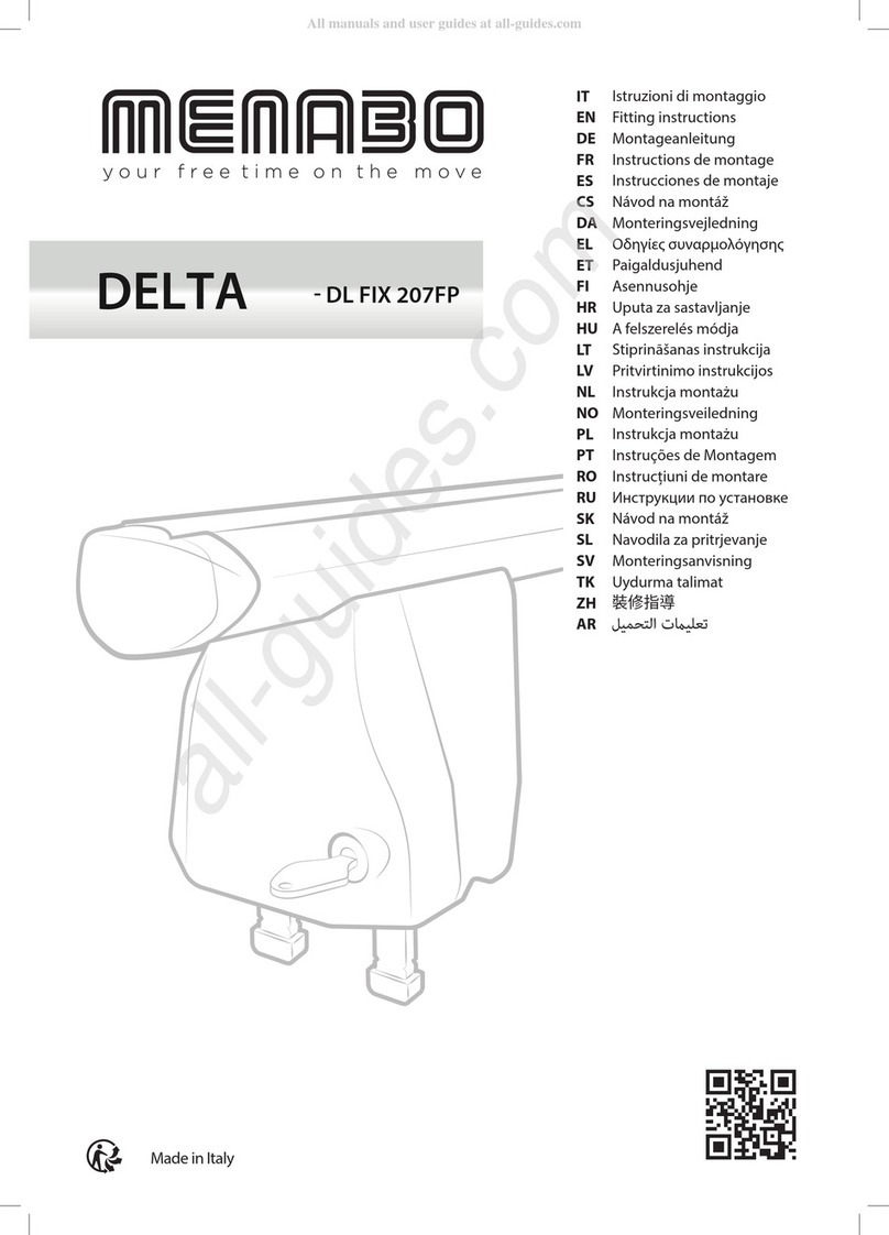 Menabo DL FIX 207FP User manual