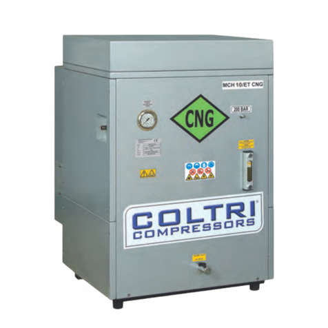 Coltri Compressors MCH-10-14 CNG User manual