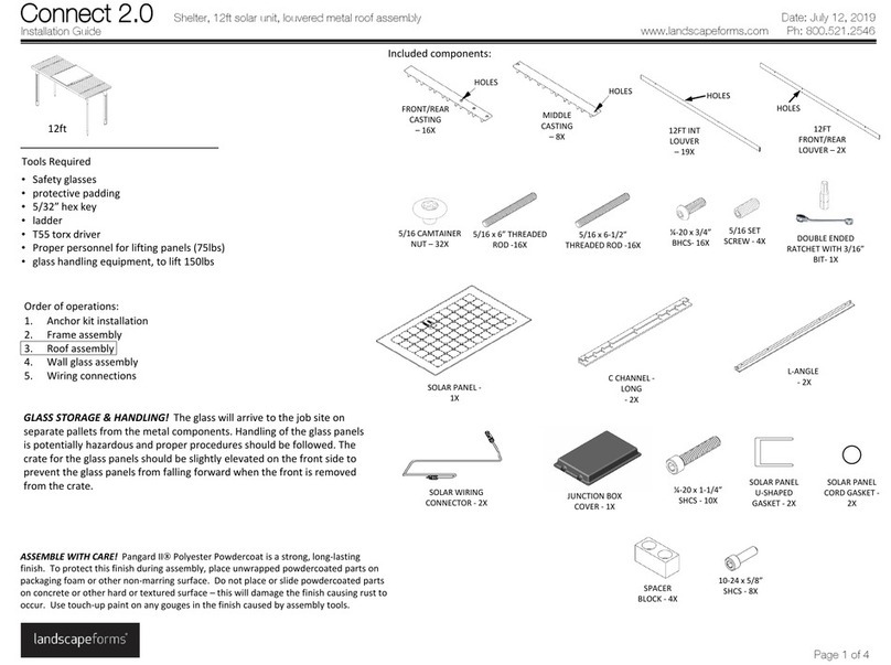 Landscape Forms Connect 2.0 installation guide