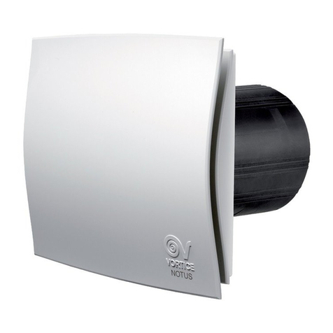 Vortice VORT NOTUS User manual