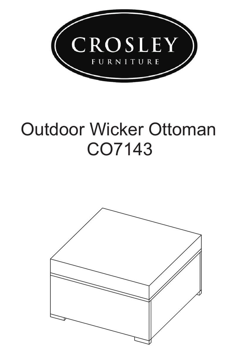 Crosley CO7143 Assembly instructions