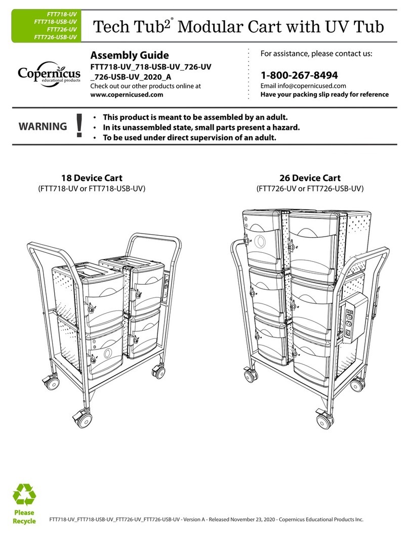 Copernicus Tech Tub2 FTT718-UV User manual