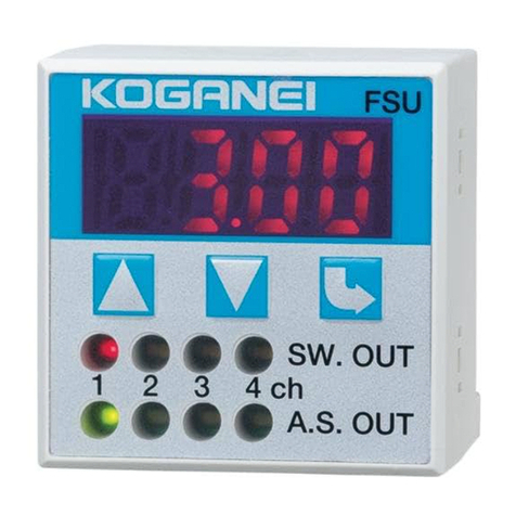 Koganei Flow FSU User manual