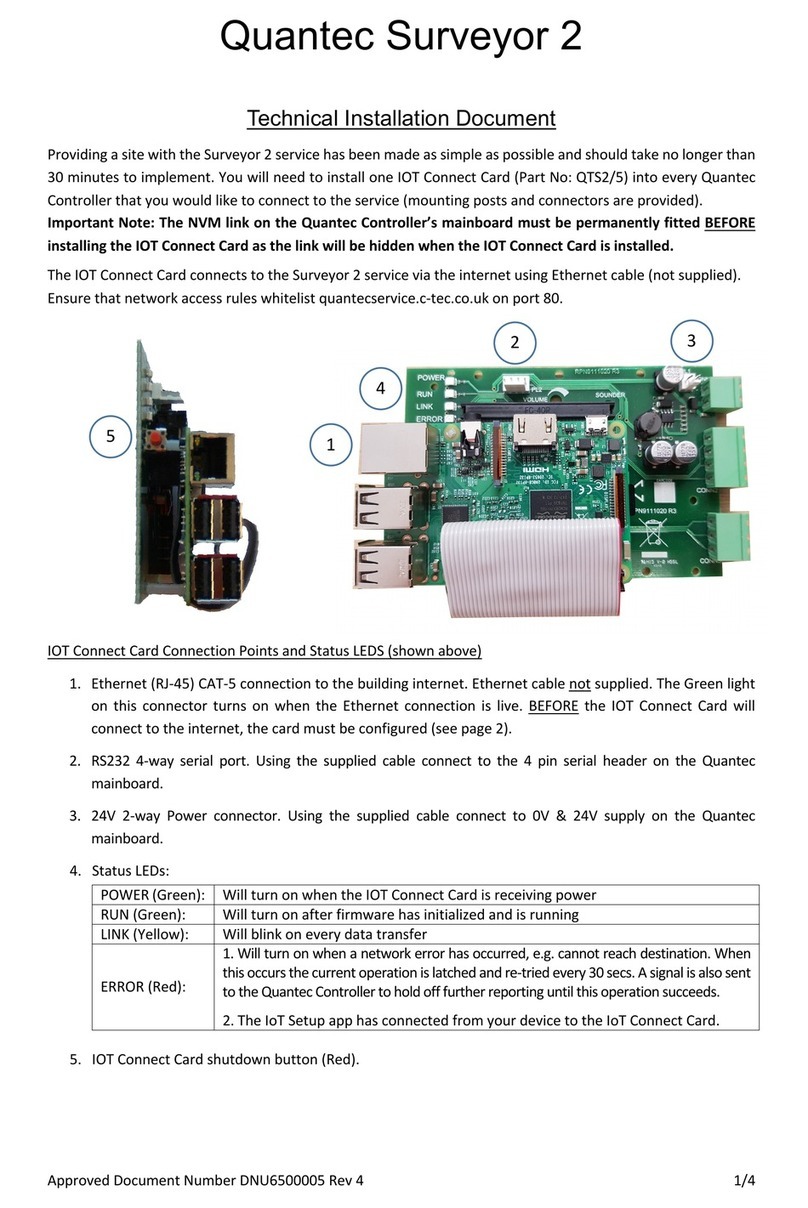 Quantec Surveyor 2 Installation Document