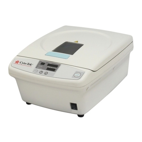 Sakura Cyto-Tek 2500 User manual