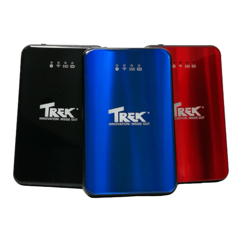 Trek Portable Wireless iSSD user manual