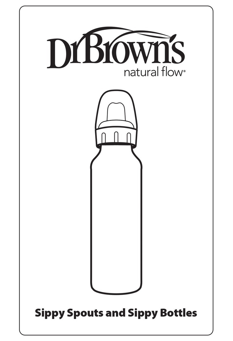 DrBrowns Sippy Spouts quick start guide