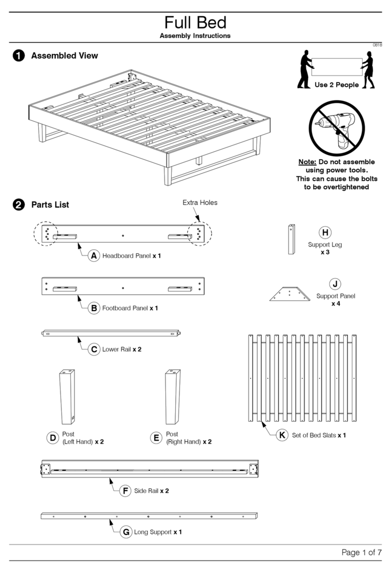 Baxton Studio Natalia 20167 User manual