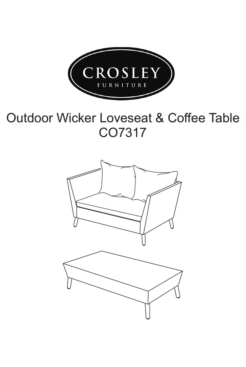Crosley Richland CO7317 Assembly instructions