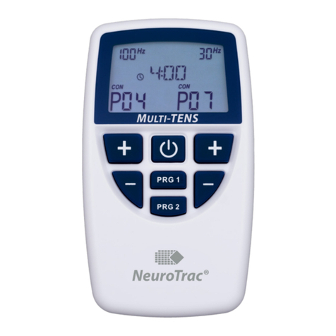 Verity Medical NeuroTrac MultiTENS Operator's manual