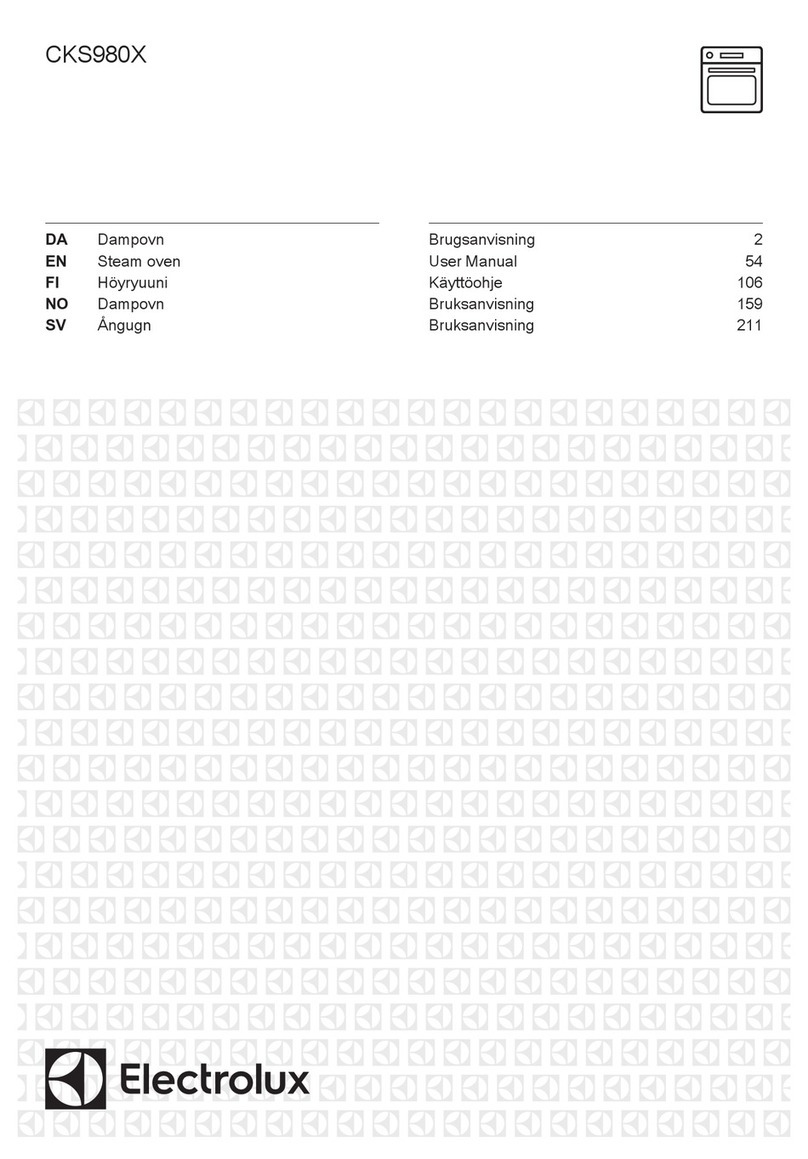 Electrolux CKS980X user manual