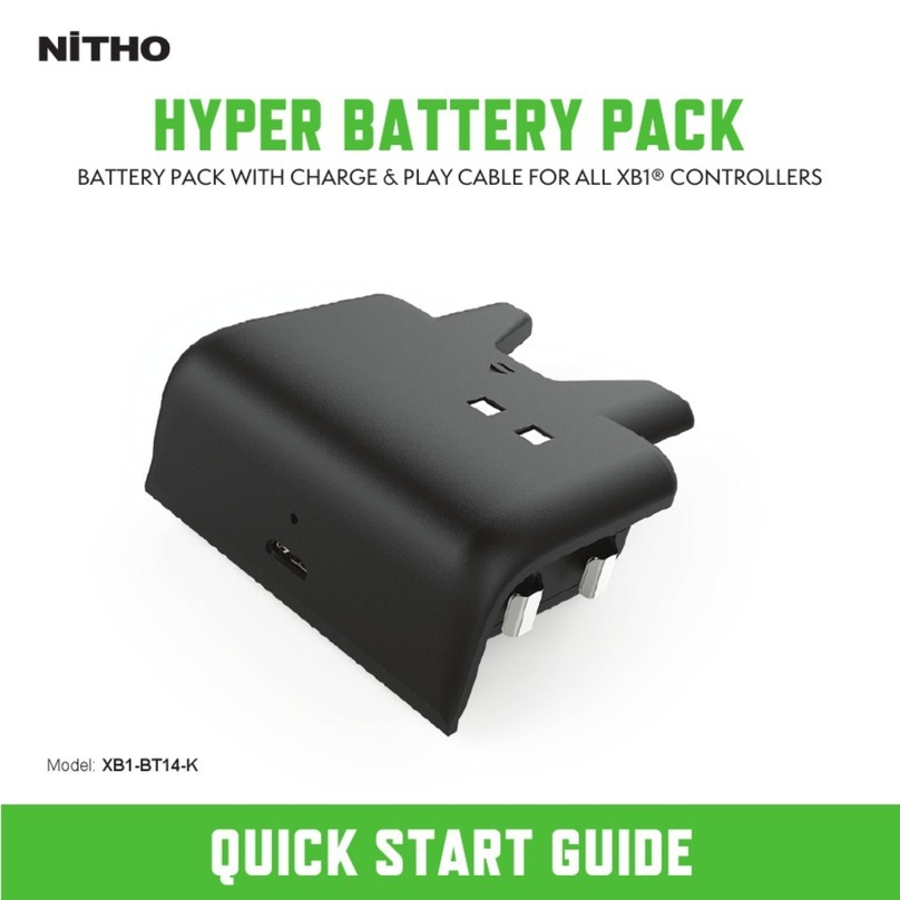Nitho HYPER BATTERY PACK quick start guide