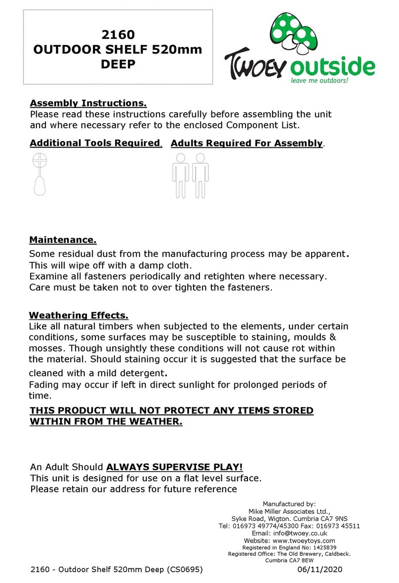 Twoey Outside 2160 User manual