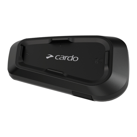 Cardo Systems SPIRIT User manual Cardo Systems SPIRIT User manual