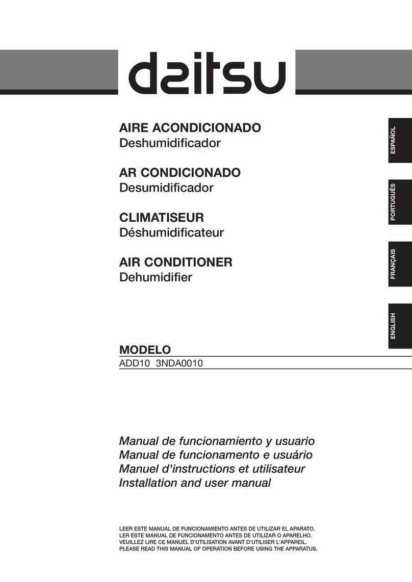 Daitsu ADD10 3NDA0010 User manual