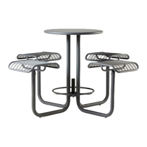 Landscape Forms Carousel installation guide
