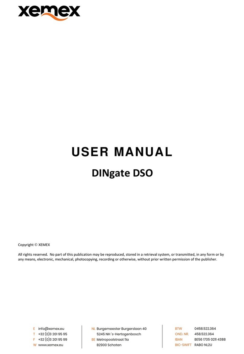 XEMEX DINgate DSO user manual