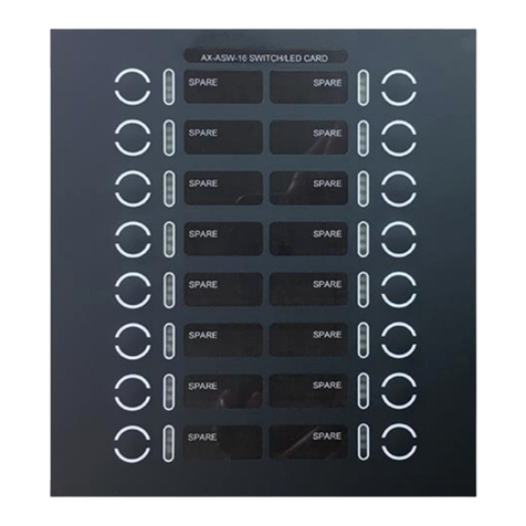 Advanced Axis AX-ASW-16 User manual