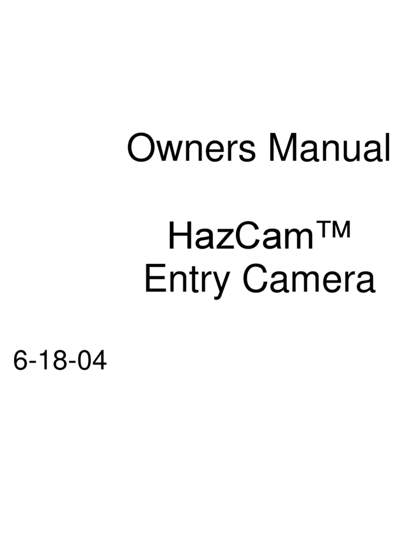 PRAGMATIC COMMUNICATIONS SYSTEMS HazCam 6-18-04 owner's manual