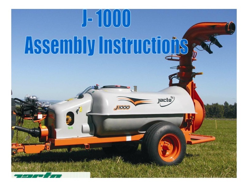 Jacto J-1000 Assembly instructions