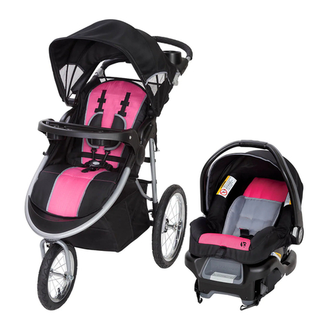 Baby Trend Cityscape Plus Jogger Travel System User manual