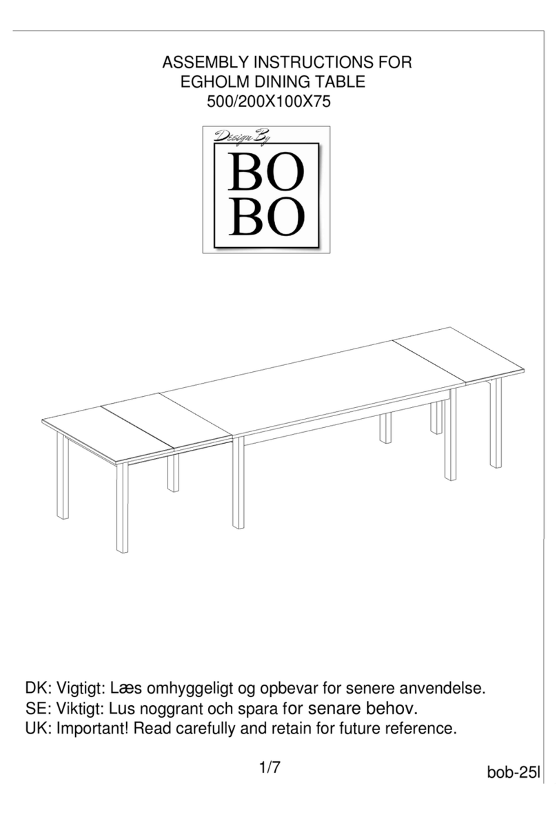 BoBo EGHOLM Assembly instructions