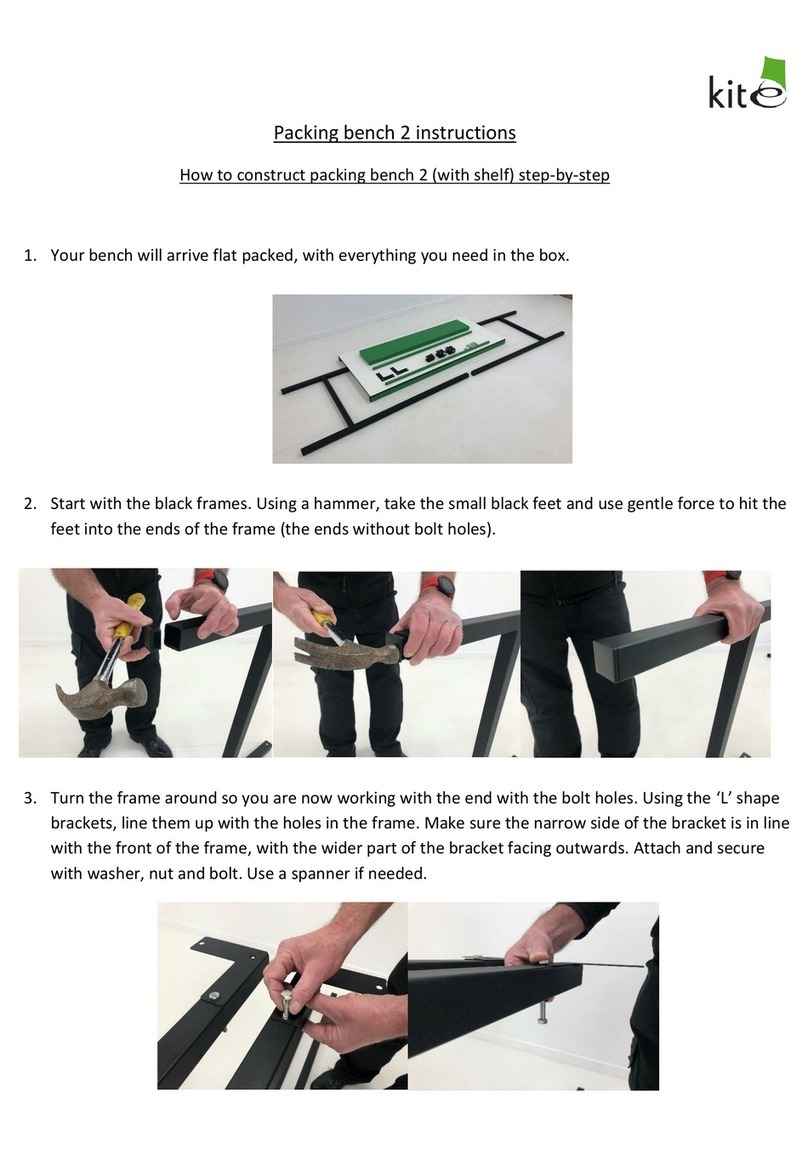 KITE Packing bench 2 instructions