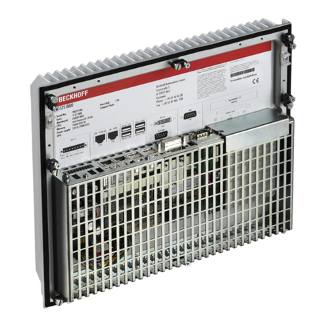 Beckhoff C6525 User manual