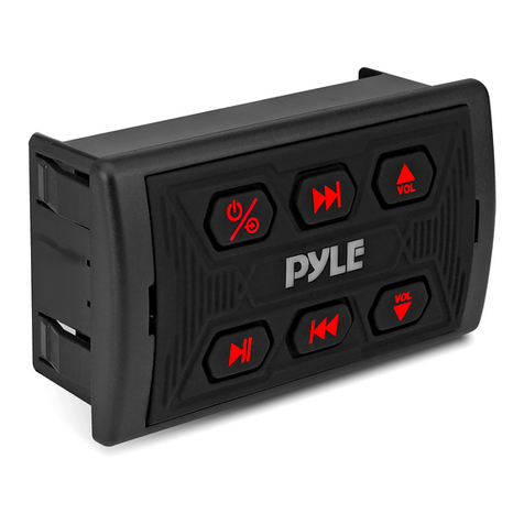 Pyle PowerSports PLMRBTSQ1 User manual