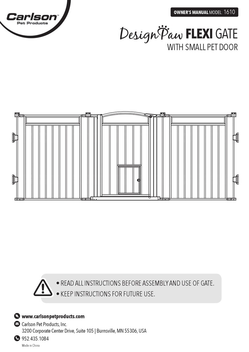 Carlson Pet Products Design Paw FLEXI owner's manual