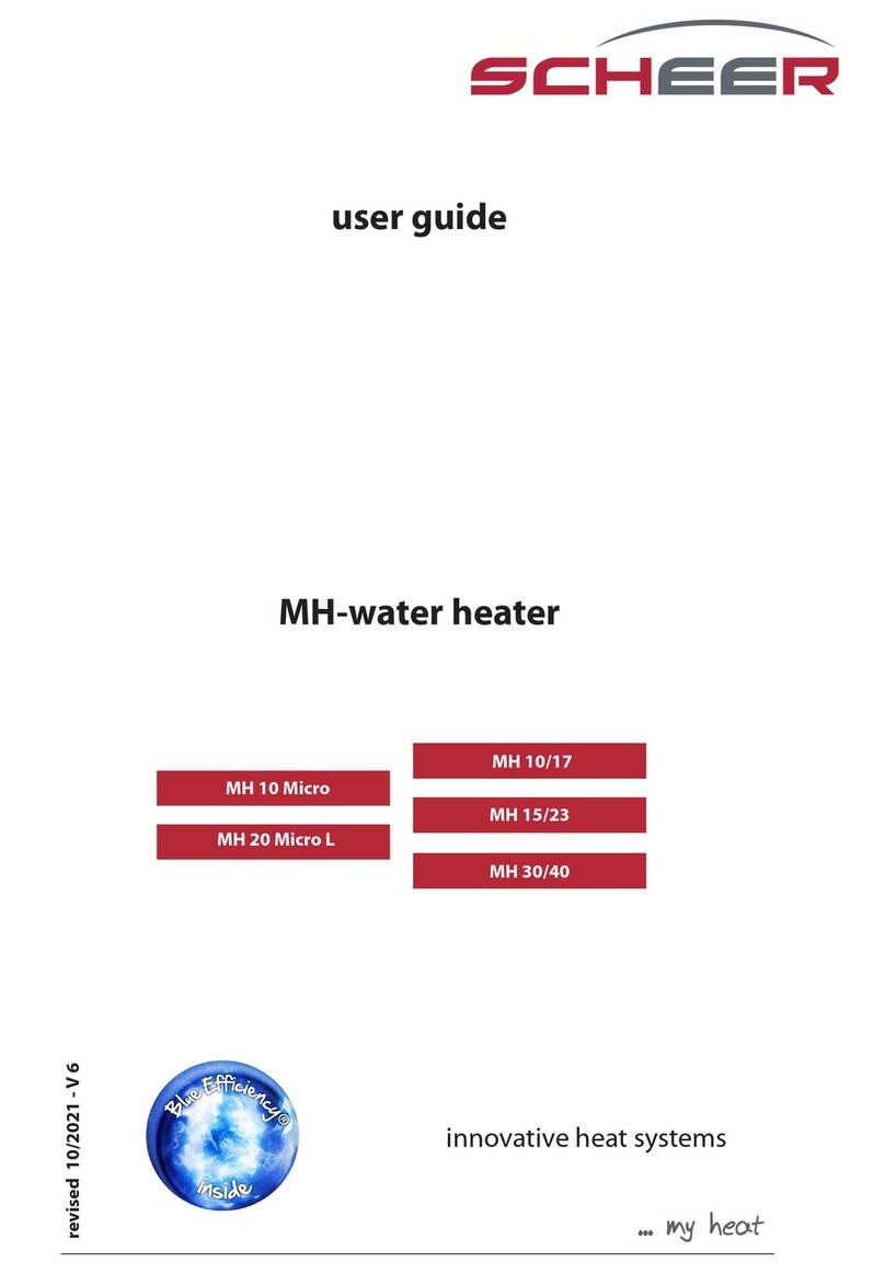 Scheer MH 10 Micro User manual