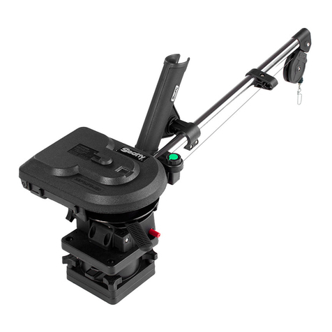 Scotty Depthpower 30" Installation, Maintenance, Use and Safety
