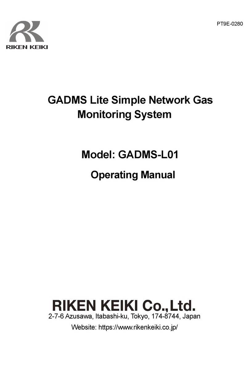 Riken Keiki GADMS Lite operating manual