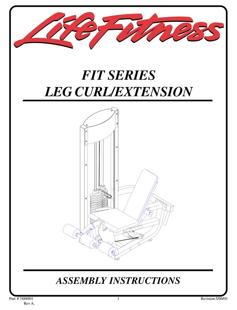 Life Fitness FIT SERIES Assembly instructions Life Fitness FIT SERIES Assembly instructions