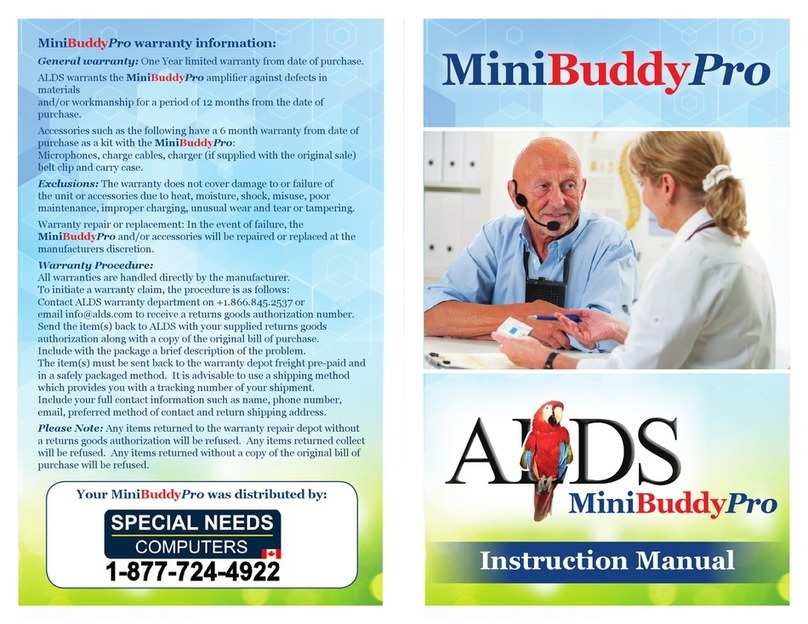 ALDS MiniBuddyPro instruction manual