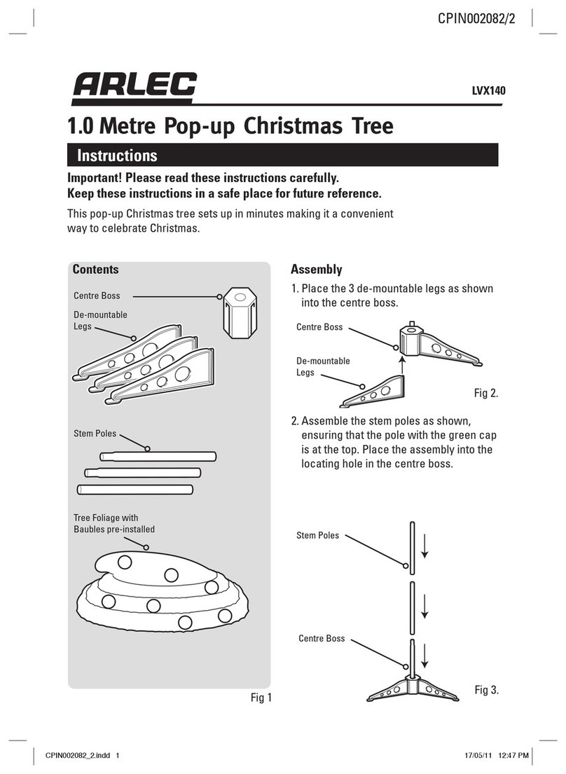 Arlec LVX140 instructions