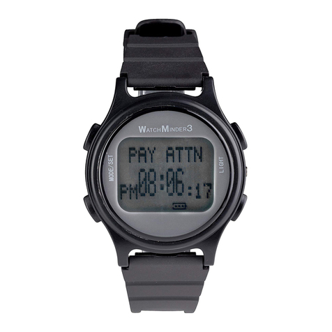 WatchMinder WATCHMINDER3 instructions