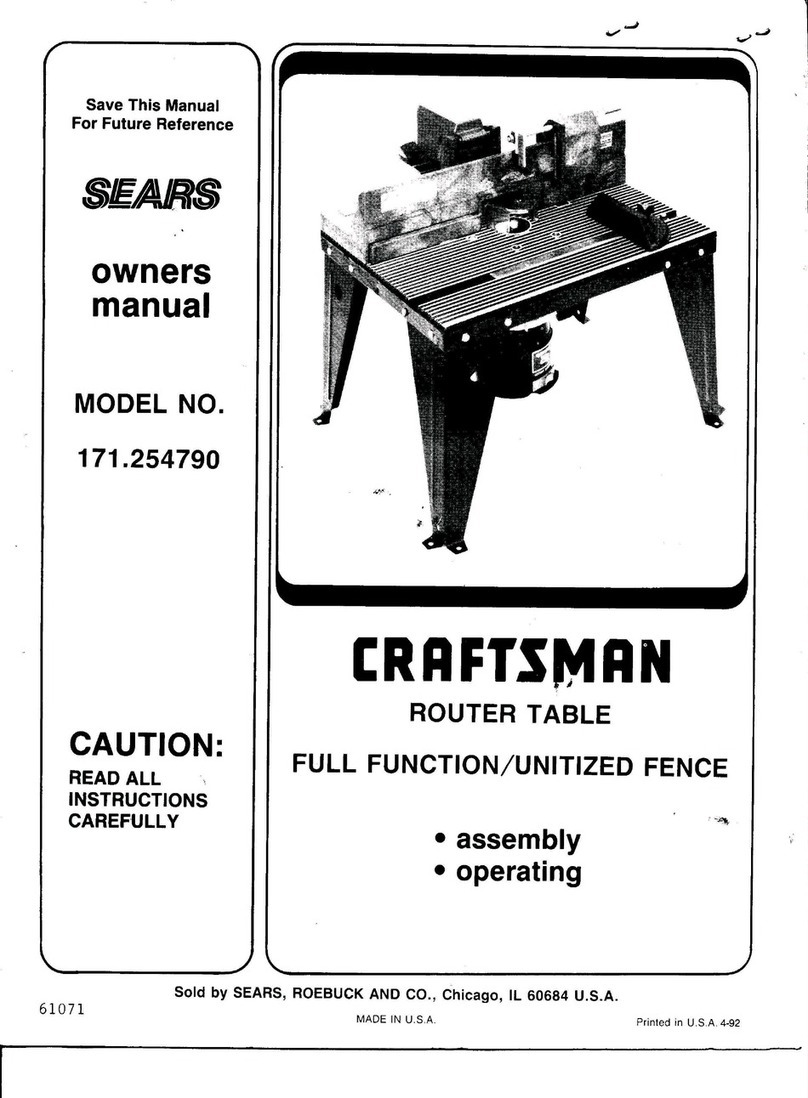 Sears CRAFTSMAN 171.254790 owner's manual