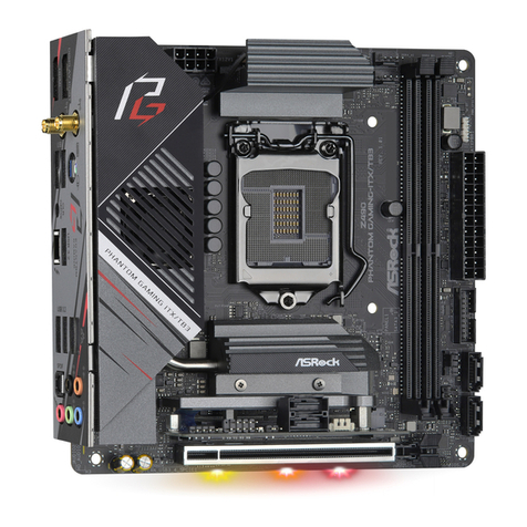 ASROCK X570 Phantom Gaming-ITX/TB3 manual