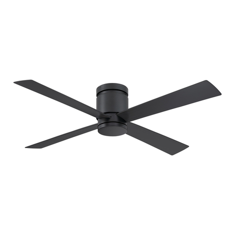 Fanimation KWARTET FPS8553 Series User manual