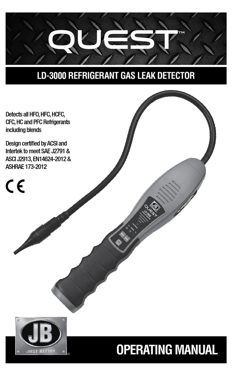 JB QUEST LD-3000 operating manual