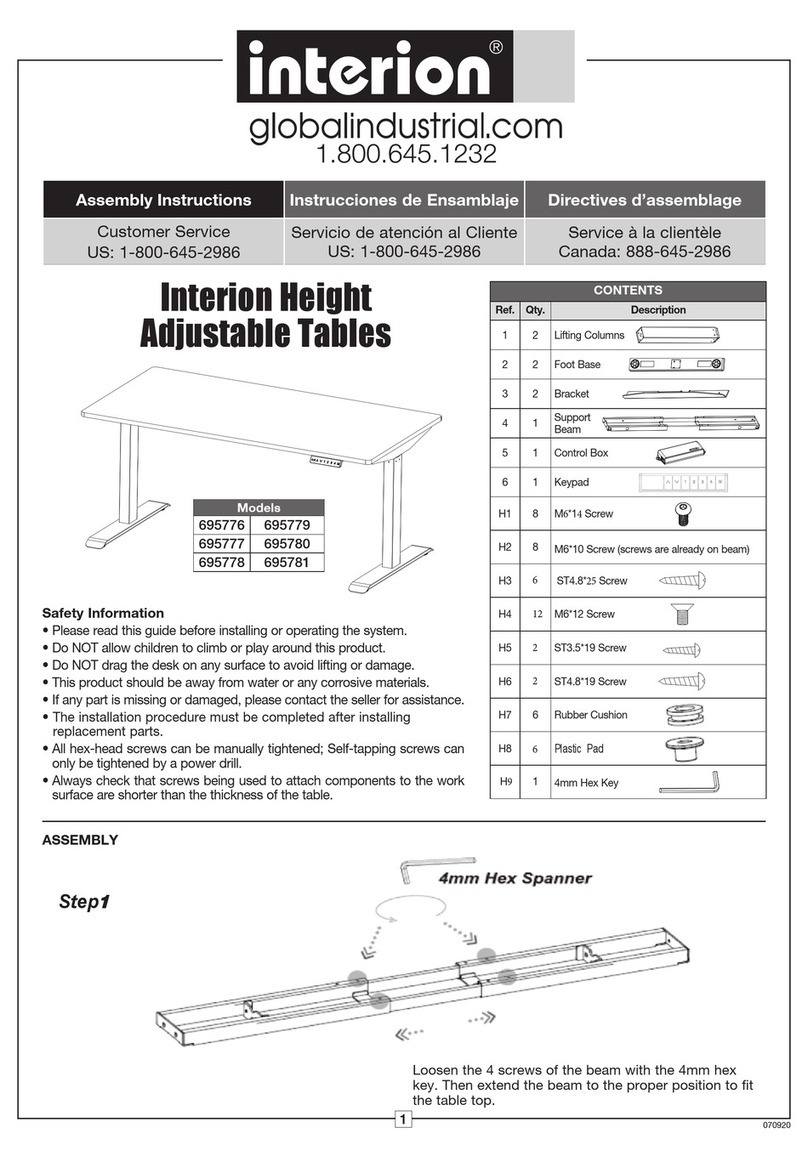 interion 695776 Assembly instructions