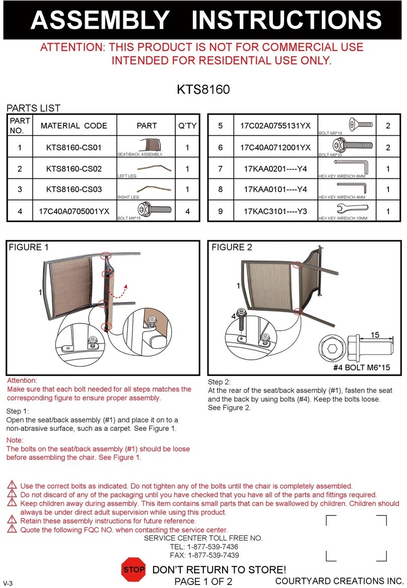 Rich Context KTS8160 Assembly instructions