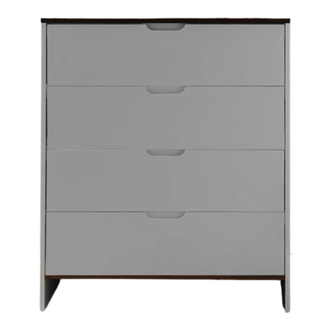 Mocka Dahlia Four Drawer User manual Mocka Dahlia Four Drawer User manual