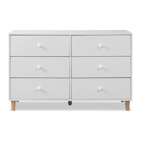 Mocka Hobart Six Drawer User manual Mocka Hobart Six Drawer User manual