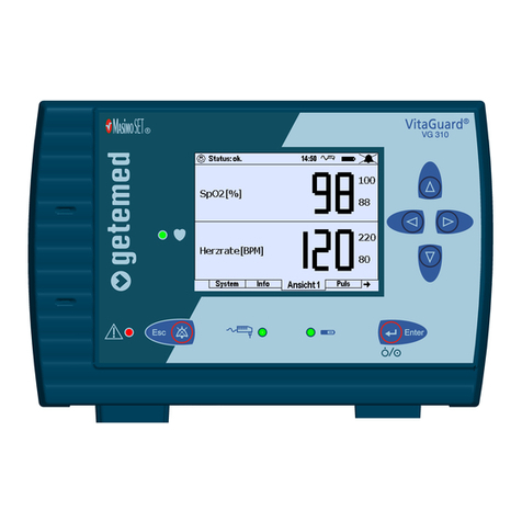getemed VitaGuard VG310 Short instructions