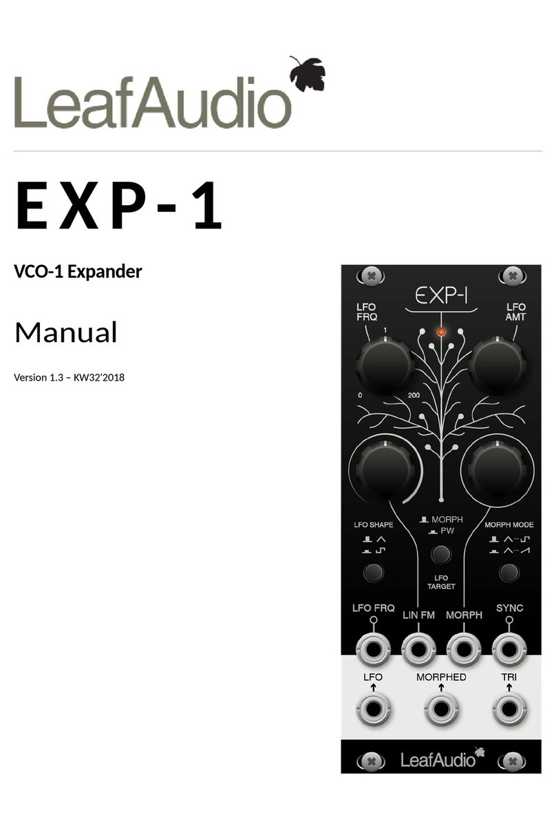 LeafAudio EXP-1 manual