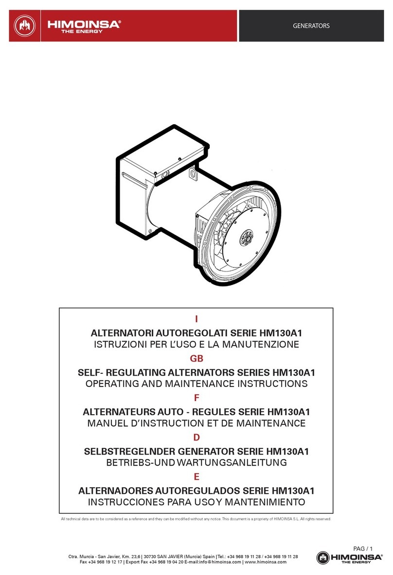 Himoinsa HM130A1 Series Manual