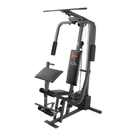 Weider 8525 user manual