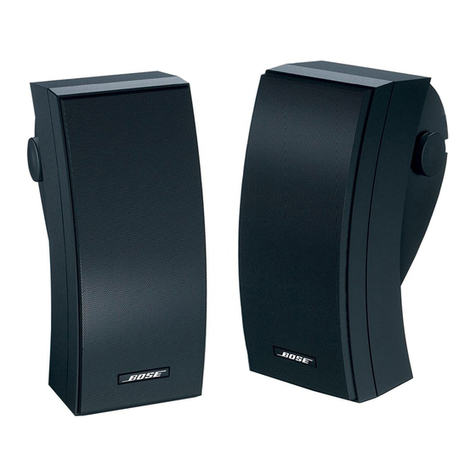 Bose 251 User manual